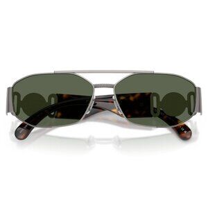 NEW VERSACE SUNGLASSES WOMEN BLACK/GREEN VE2287 100171 VERSACE VE2287 1001/71